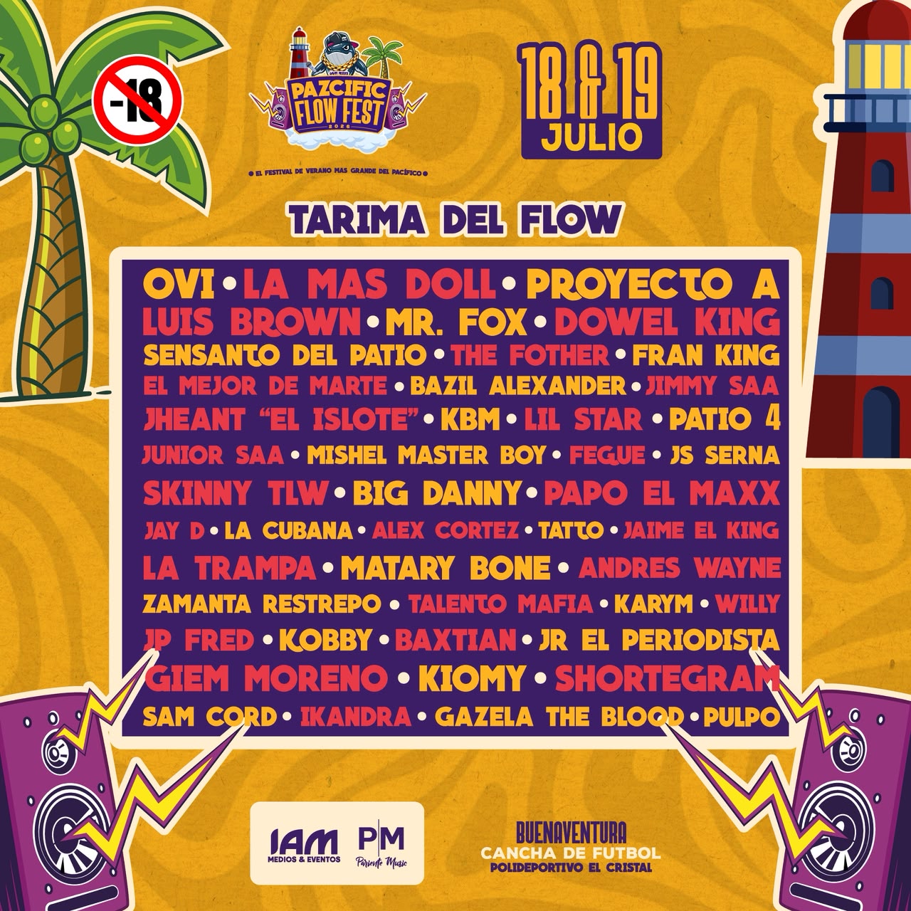 nomina-pazcific-2026 Pazcific Flow Fest 2026: Buenaventura pone la tarima m&aacute;s grande del Pac&iacute;fico - N&uacute;cleo Urbano